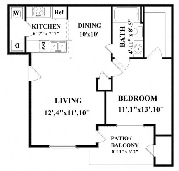 Unit 1013 1013 floor plan