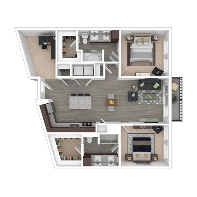 B7 238 floor plan