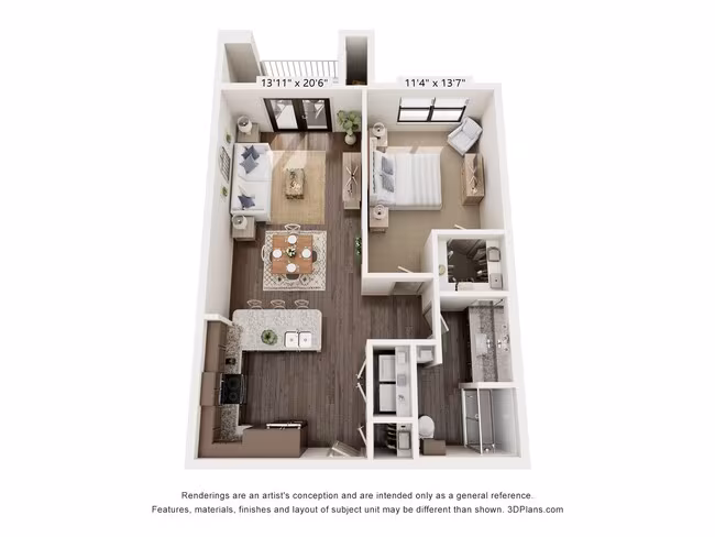 Unit 204 204 floor plan