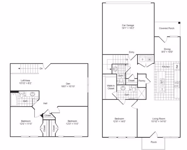 3x2.5 160V floor plan