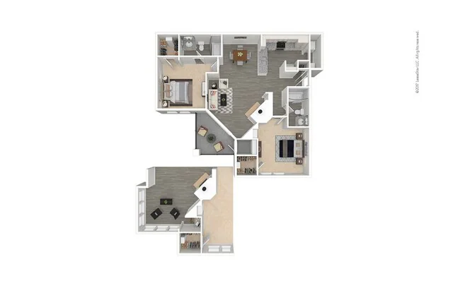 Unit 733076 733076 floor plan
