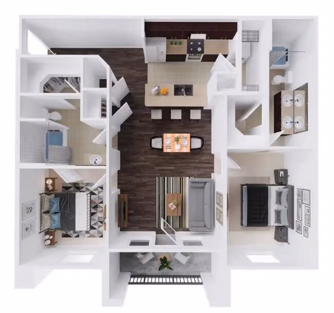Unit 1433 1433 floor plan