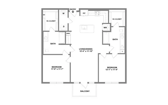 Unit 5130 5130 floor plan