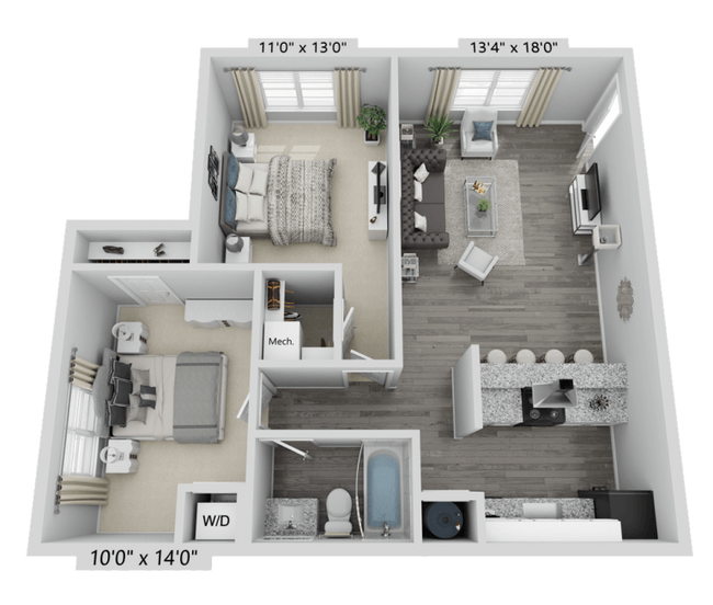 Unit 64 64 floor plan