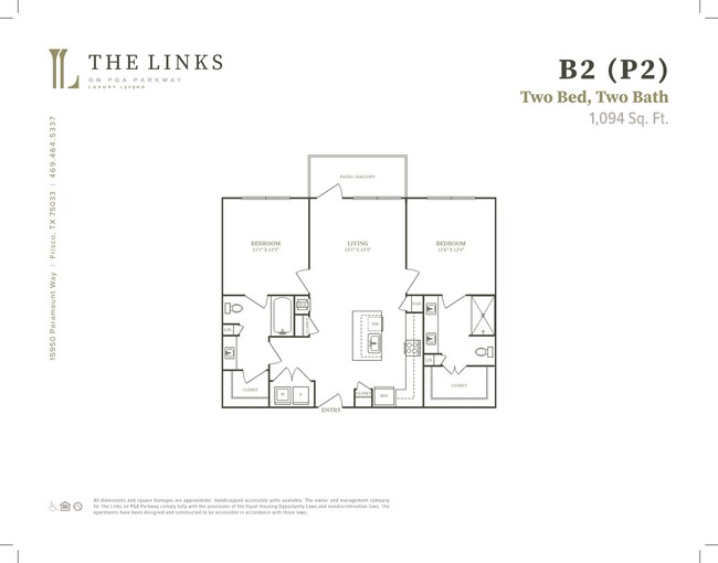 Unit P2-3307 P2-3307 floor plan