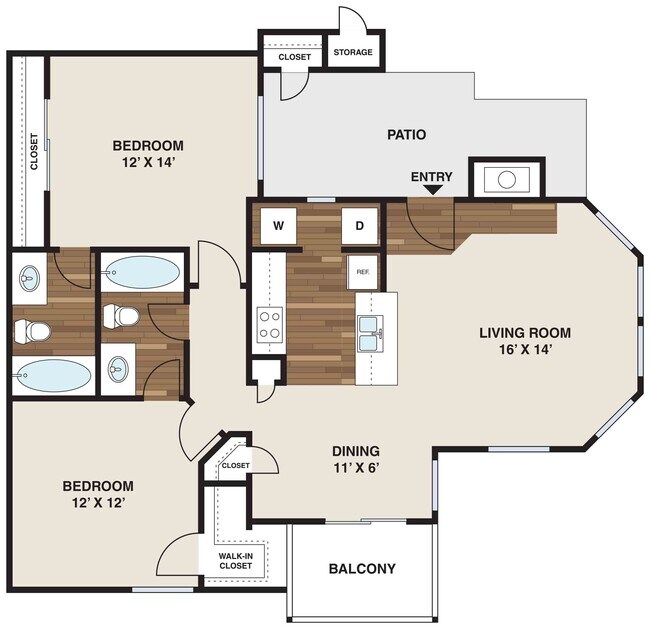 Unit 1008 1008 floor plan