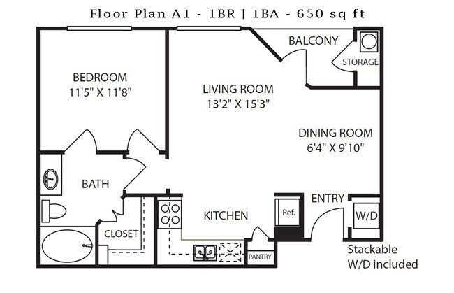Unit 323 323 floor plan