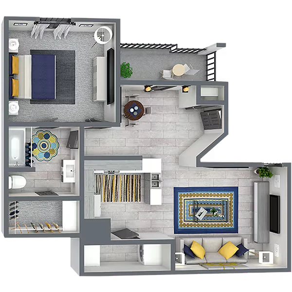 A1 725-1072 floor plan