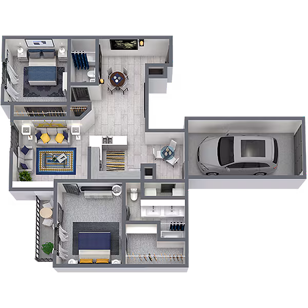 B3 739-2110 floor plan
