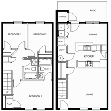 3-2B 102 floor plan