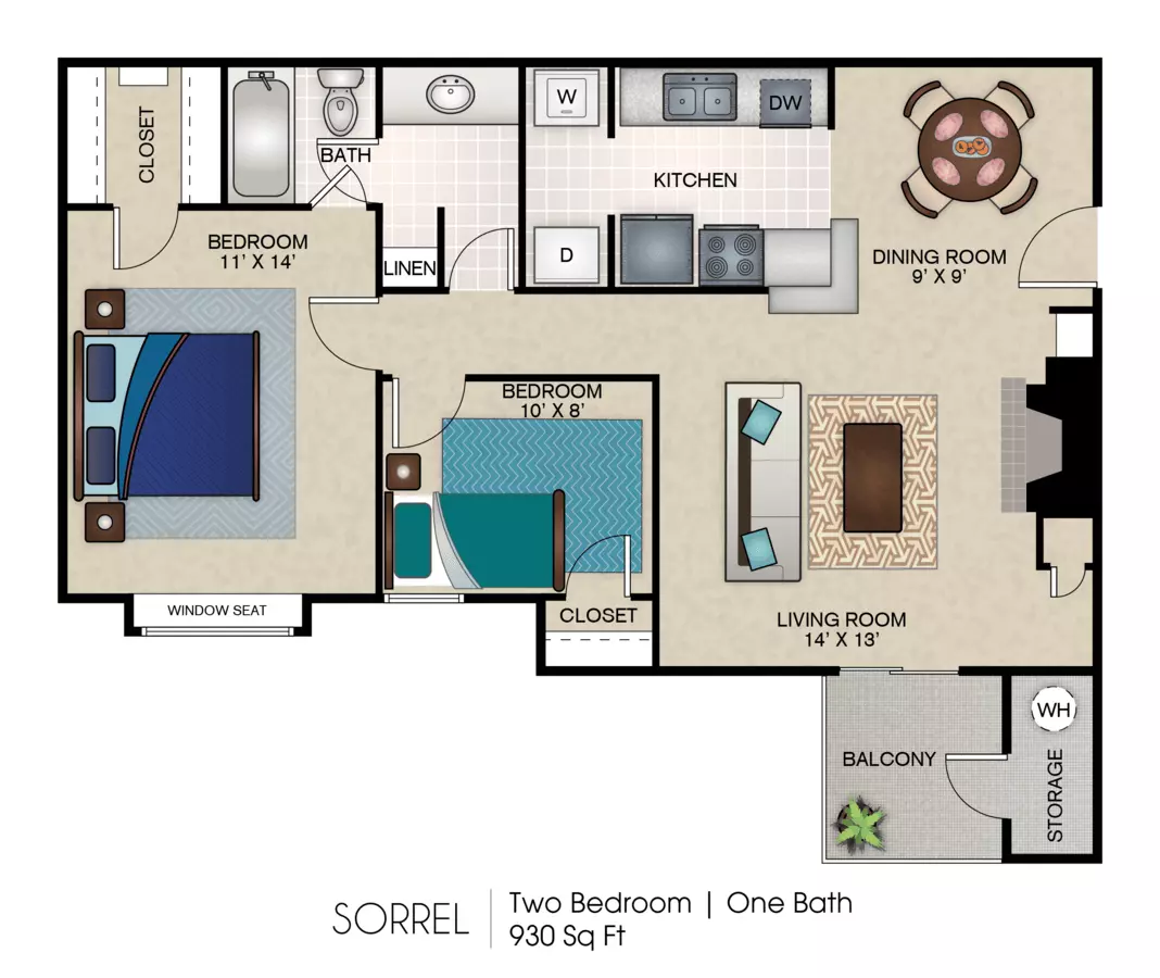Sorrel 1416 floor plan