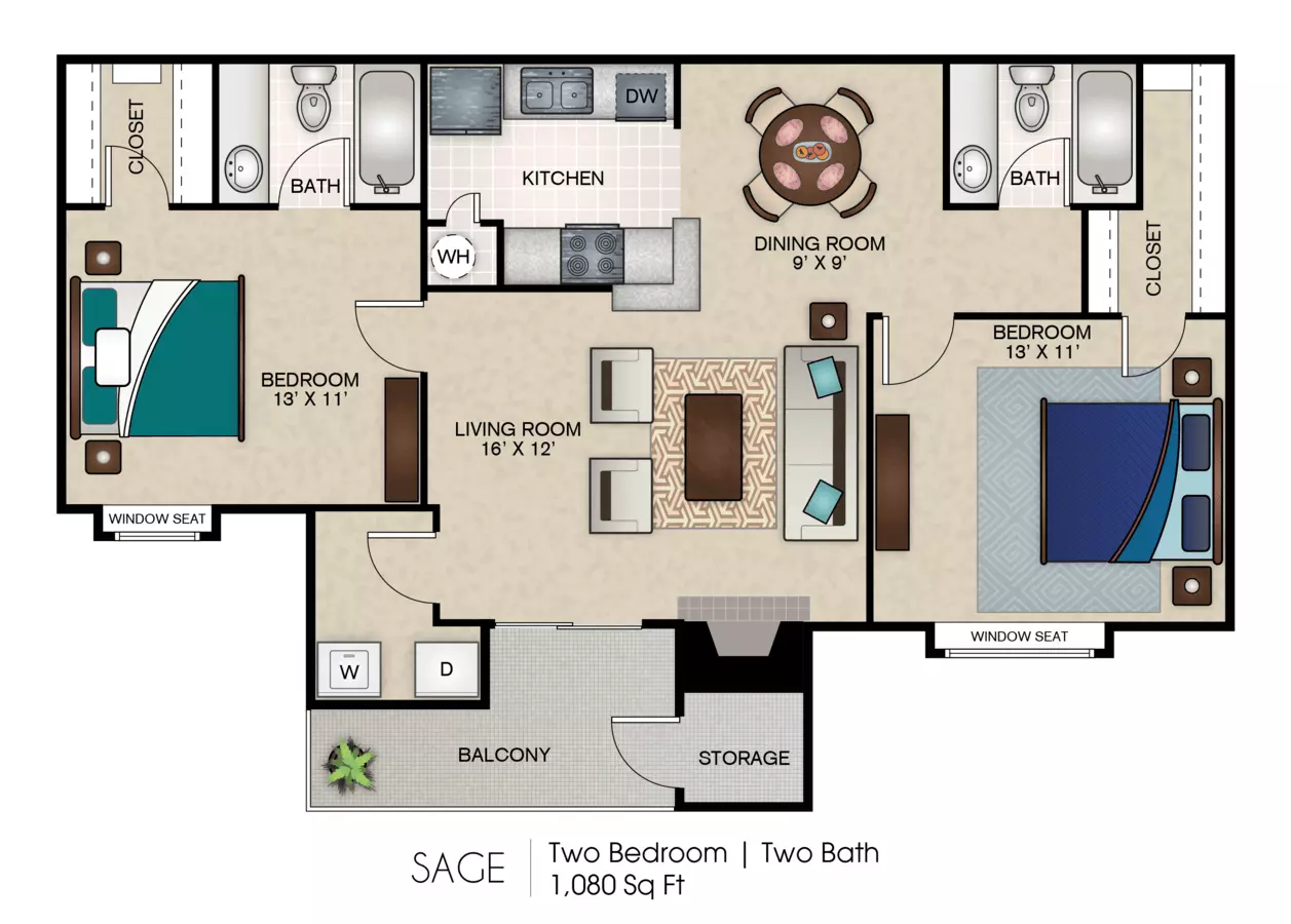 Sage 2109 floor plan