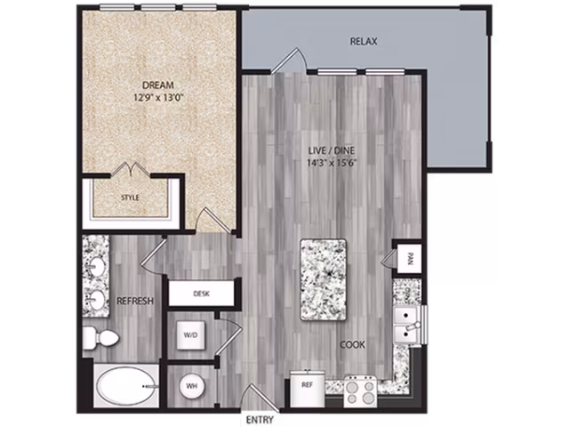 Unit 11-11111 11-11111 floor plan