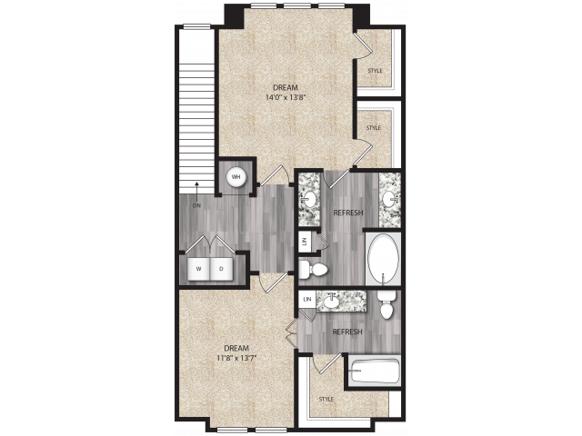 Unit 7103 13-13103 floor plan