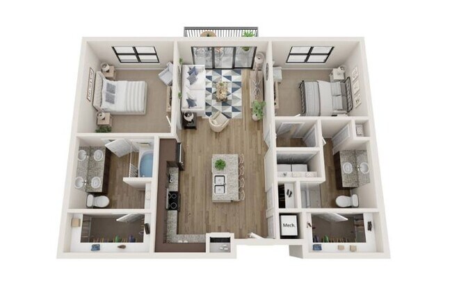 B1 2103 floor plan