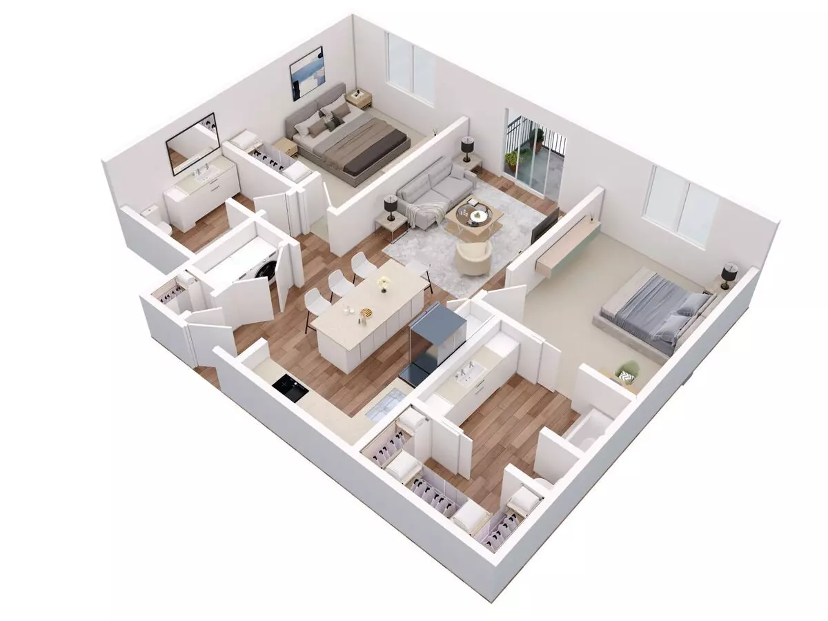 Unit 211 211 floor plan
