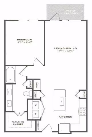 Unit 252 252 floor plan