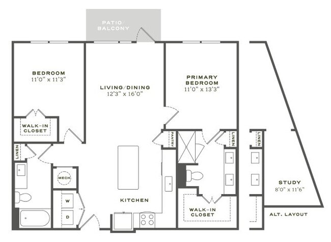 Unit 450 450 floor plan