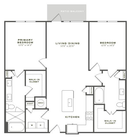 Unit 513 513 floor plan