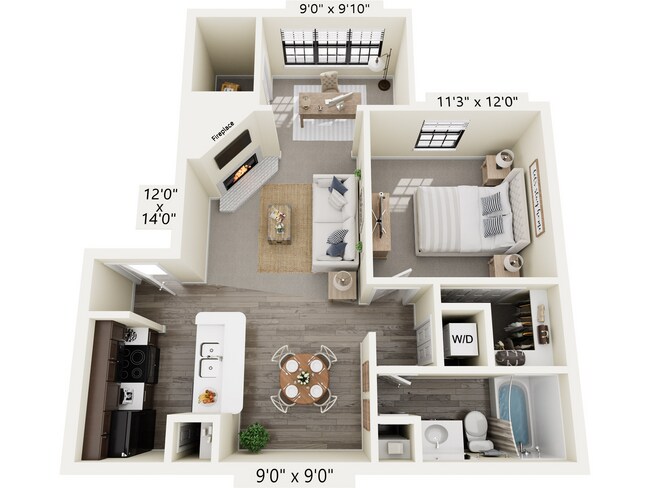 A2F 906 floor plan