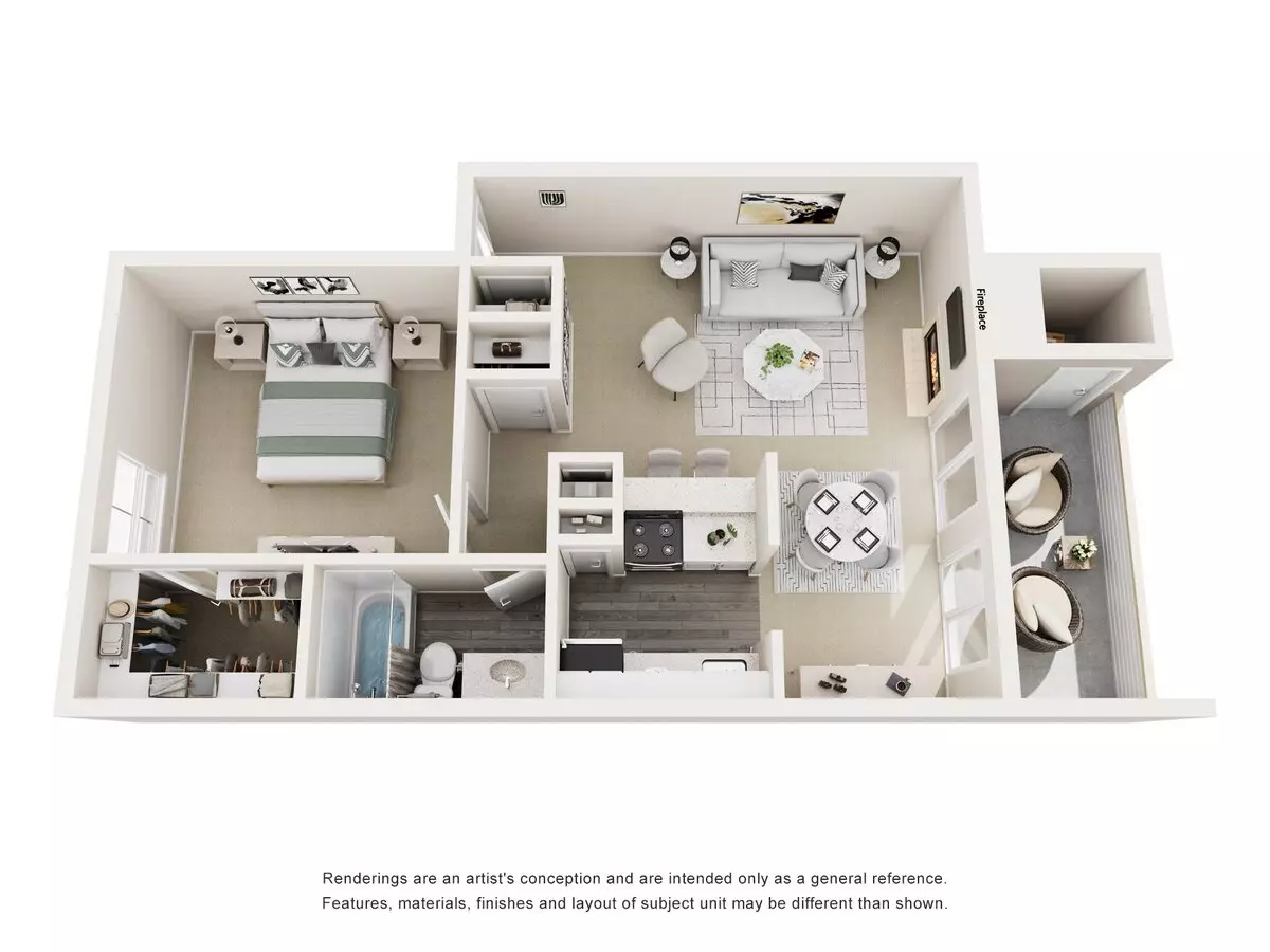 Contemporary 1408 floor plan