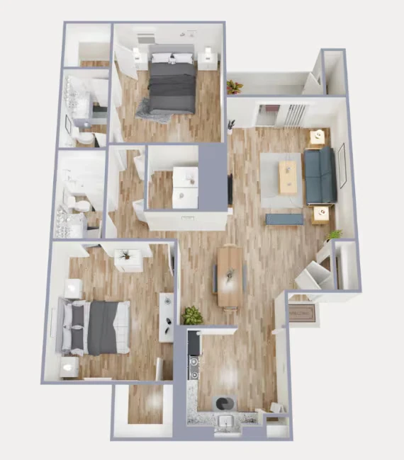 B3 281 floor plan
