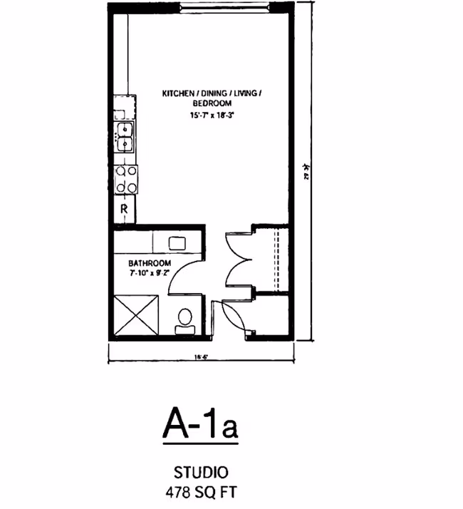 Unit 316 316 floor plan