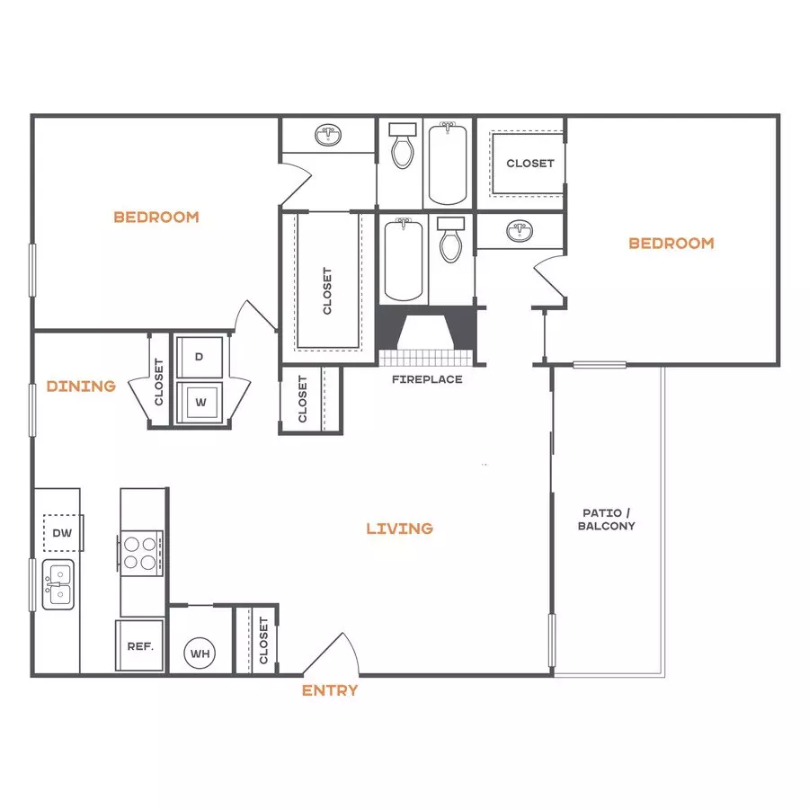 B2 Classic 1710 floor plan