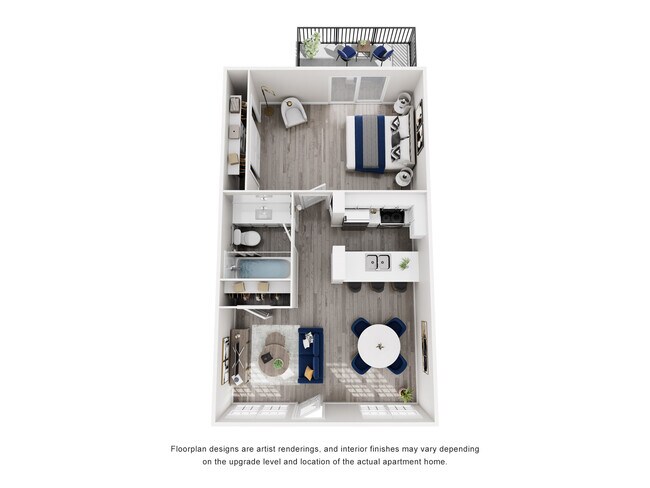 A1 floor plan