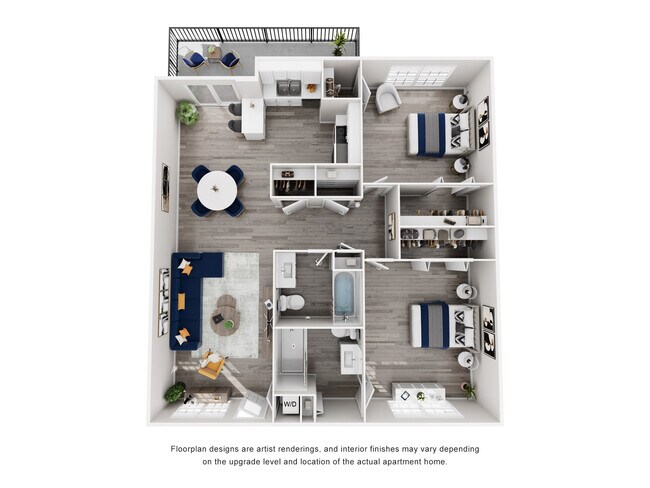 B2A floor plan