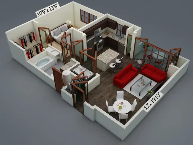 A3 309 floor plan