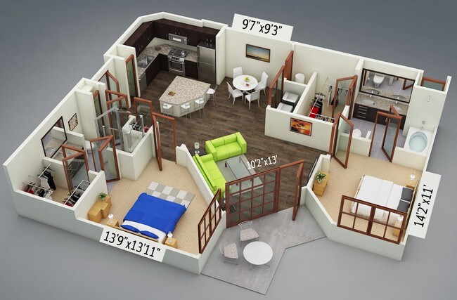 Unit 462 462 floor plan