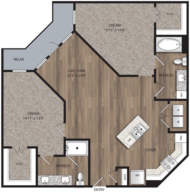 B2 1336 floor plan