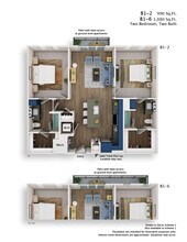 B1-6 3401 floor plan