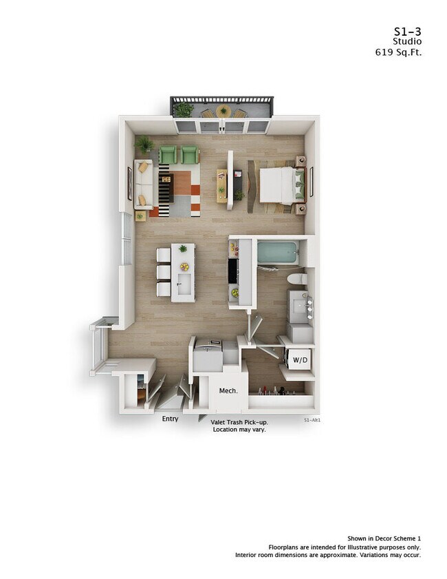 Unit 1308 1308 floor plan