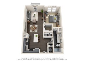 Kimball 4220 floor plan