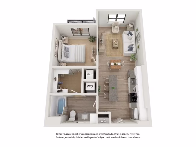 Unit 1107 1107 floor plan