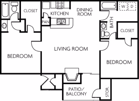 Unit 1903 1903 floor plan