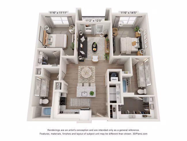 Unit 7217 7217 floor plan
