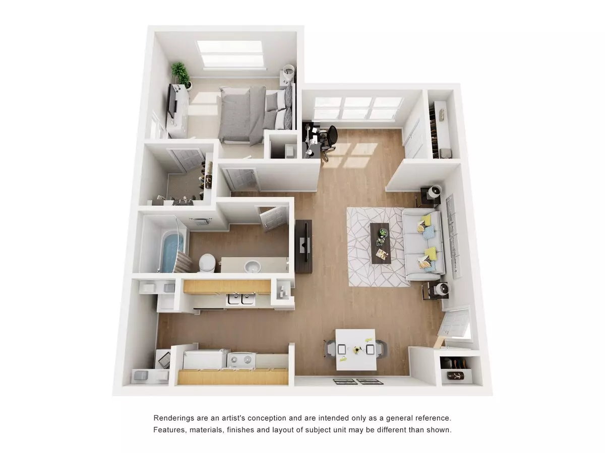 Unit - 2727 floor plan
