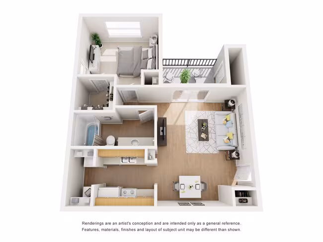 Unit 2725 3021 floor plan