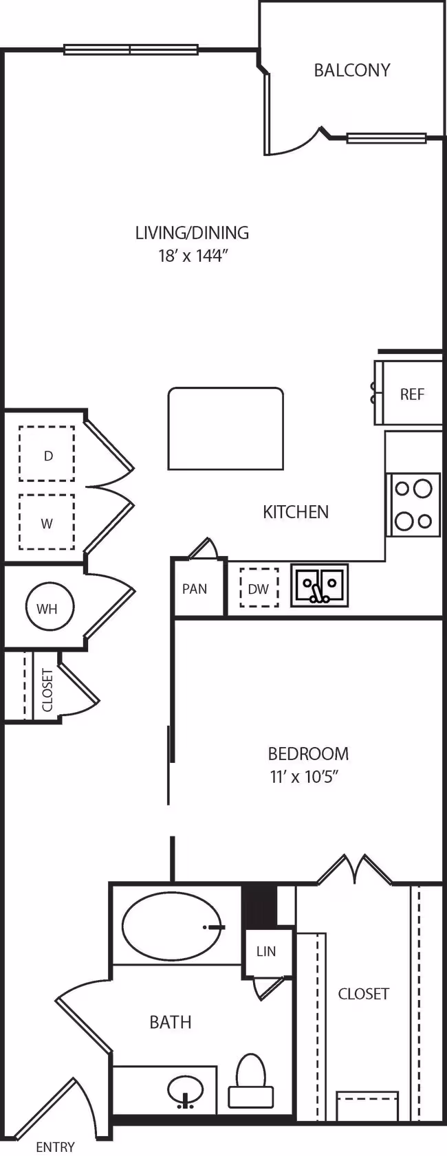 A1J 0405 floor plan