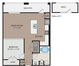 Unit 150 150 floor plan