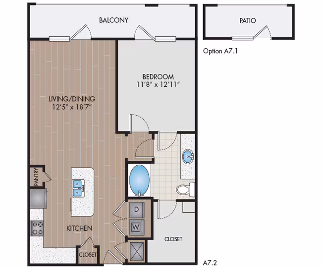 Unit 125 125 floor plan
