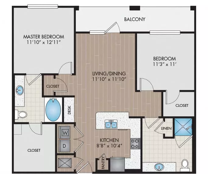 Unit 285 285 floor plan