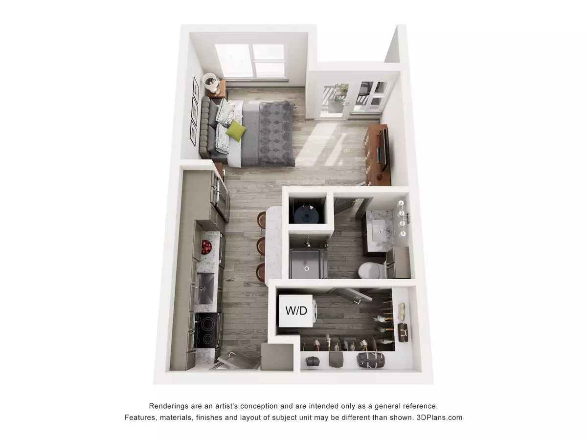 E1 1711 floor plan