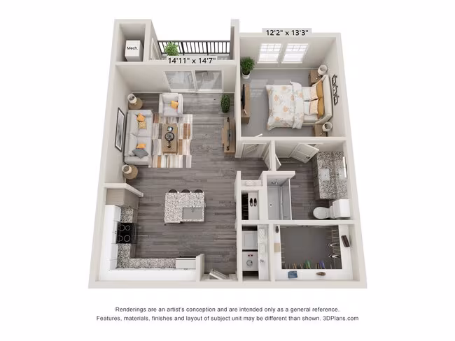 Unit 7206 7206 floor plan
