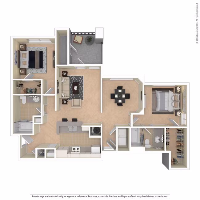 Unit 0723 1321 floor plan