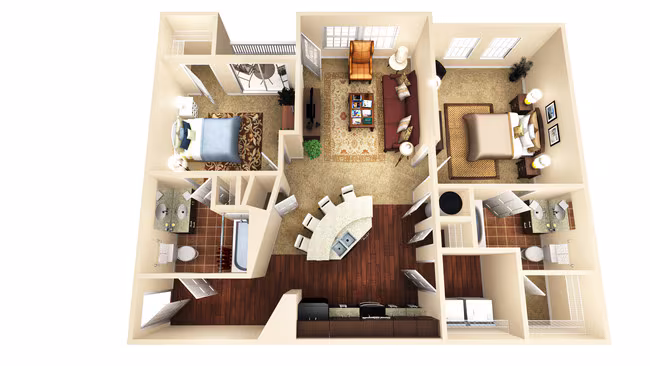 Unit 1311 1311 floor plan
