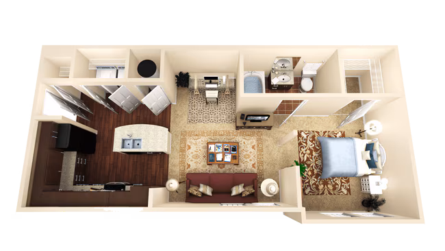 Unit 3331 2218 floor plan